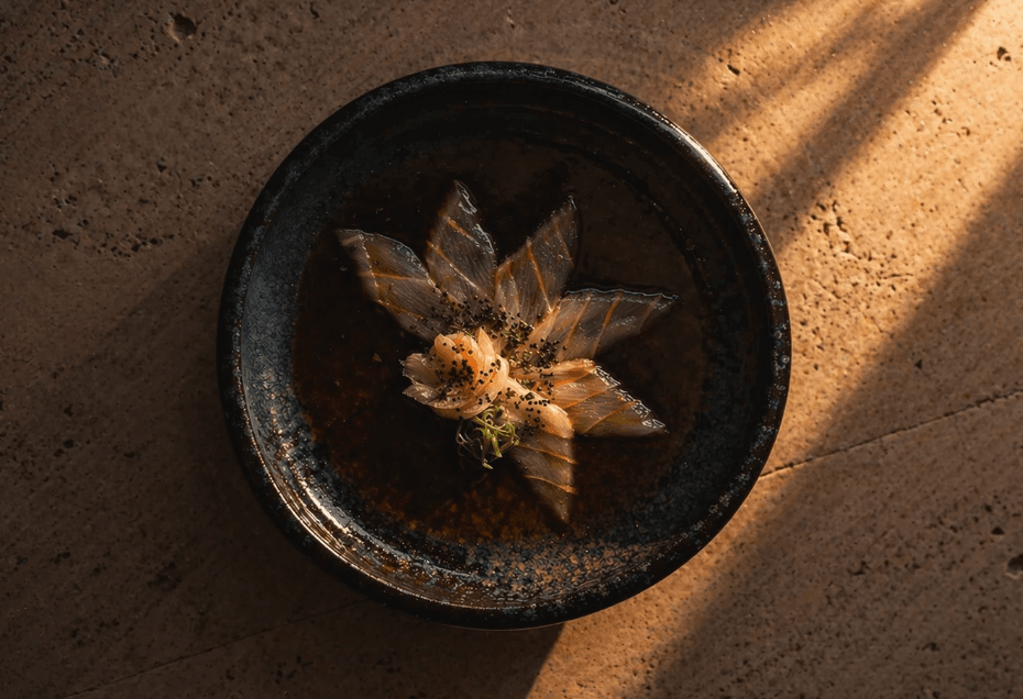 Raw fish dish details
